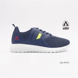 Aerostreet Size 40 Enzo Navy - Sepatu Sneakers Casual Sport Pria Wanita