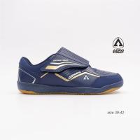 Aerostreet Size 43 Gowes Navy Gold -Sepatu Sport Pria Wanita