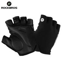 Sarung Tangan Sepeda Gloves Rockbros Half Finger - Size XL