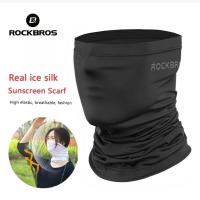 Masker Wajah ROCKBROS Anti UV And Breathable - Masker Sepeda Motor Dan Sepeda