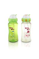 Young Young Tritan Straw Bottle 905 Cokelat 360ml