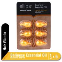 Hair Vitamin Balinese Essential Oil Nourish & Protect Blister 6 x 1 ml