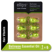 Hair Vitamin Balinese Essential Oil Nourish & Soften Blister 6 x 1 ml