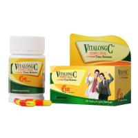 Vitalong C Vitamin C 500mg Time Release aman untuk Lambung 30 Kapsul