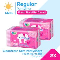 Laurier Pantyliner Cleanfresh 40S Perfume Twinpack