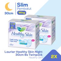 Laurier Healthy Skin Night 30cm 8S Twinpack