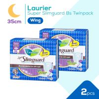 Laurier Super Slimguard Night 35cm 8S Twinpack