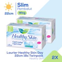 Laurier Healthy Skin Day 22cm 18S Twinpack