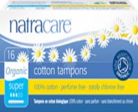 Natracare Cotton Tampons Super with Applicator 16s