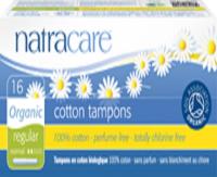 Natracare Cotton Tampon Regular with Applicator16s