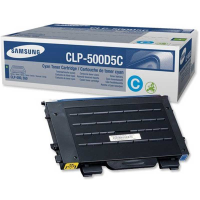 SAMSUNG CLP-500D5C, Toner Cartridge Cyan, CLP-500, 550 - Original