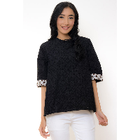 Lucky Sunday Batik Boxy Blouse-MS17.054 Mix Colour-L