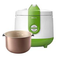 PHILIPS HD3119/30 Rice Cooker - Basic Green Green