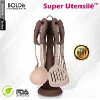 Super Utensil Set 7 Pcs Beige Series