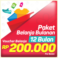 Alfacart E-Voucher Subscription 12 Bulan + Gratis Subscription 2 Bulan
