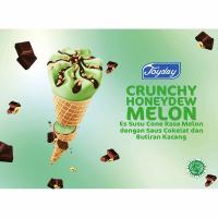 JOYDAY Ice Cream Crunchy Honeydew Melon (1 karton = 16 pcs)