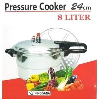 Panci Presto Trisonic 24cm 8 Liter T-324