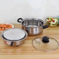 Panci + Kompor Listrik Lesindo 22 cm