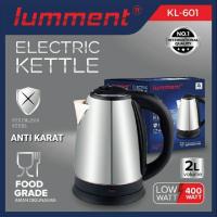 Kettle Electric Lumment KL-601 - Teko Elektrik 2 Liter Stainless Steel
