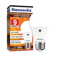 Hannochs Light Sensor Lampu LED 9 Watt