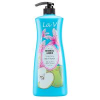 LA V Botanical Garden Energising Body Wash Lily & Green Apple Extract