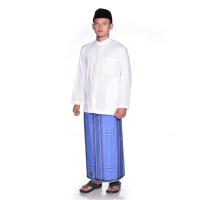 Sarung ATLAS Premingket Biru Muda770 Songket