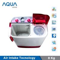 AQUA Mesin Cuci (Top Loading, 2 Tabung) 780