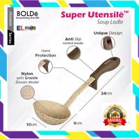 ELMART Sendok Sop BOLde Super Utensile Soup Ladle Beige - Centong Kuah - Irus