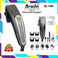 elmart Alat Pencukur Potong Rambut 1set ARASHI Shaver elektrik ASV51 - 51