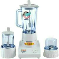 ELMART Miyako Blender 3in1 BL 102PL Pelumat Penggiling Kering dan Basah Dry Wet Mill 1 Liter