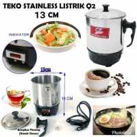 ELMART Q2 Mug Elektrik Teko Listrik Pemanas 13 cm 8013