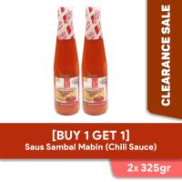 CLEARANCE - BUY 1 GET 1 Saus Sambal Mabin 325gr