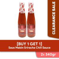 CLEARANCE - BUY 1 GET 1 Saus Mabin Sriracha Chili 340gr