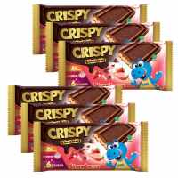 Coklat Crispy Mini Pack 1pc Strawberry