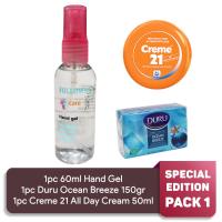 Special Edition Pack 1: C21 All Day 50ml, Handgel, Ocean Breeze