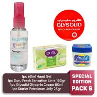 Special Edition Pack 6: Glysolid, Duru Lime, Handgel, Starlet