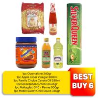 Best Buy Pack 6: Silverqueen, Ovomaltine, Helios, Malta, M busto, Mabin
