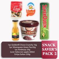 Snack Saver Pack 2: Silverqueen, Goldenfil, Kinderjoy, Evliya, Juver