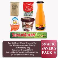 Snack Saver Pack 4: Silverqueen, Goldenfil, Kinderjoy, Juver, La Abuela, Evliya