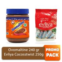 PROMO - Ovomaltine 240 gr & Evliya 250 gr - Cocosstwist 250