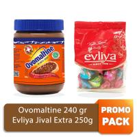 PROMO - Ovomaltine 240 gr & Evliya 250 gr - Jival Extra 250