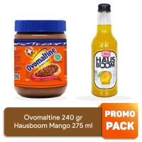 PROMO - Ovomaltine 240 gr & Hausboom Sparkling Beverage Mango 275 ml