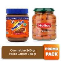 PROMO - Ovomaltine 240 gr & Helios Carrots 340 gr