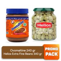 PROMO - Ovomaltine 240 gr & Helios Extra Fine Beans 340 gr