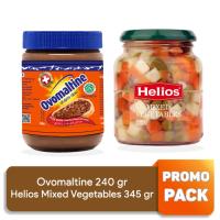 PROMO - Ovomaltine 240 gr & Helios Mixed Vegetables 345 gr