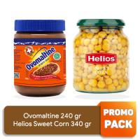 PROMO - Ovomaltine 240 gr & Helios Sweet Corn 340 gr
