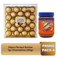 Promo Pack 4: Ferrero Rocher and Ovomaltine 240gr