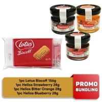 PROMO - Lotus Biscoff dan Helios 28gr (3pcs)
