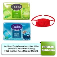 PROMO - Duru Lime Sensations dan Ocean Brezze free RK Masker Merah