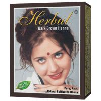 Cat Rambut Herbul Dark Brown Henna Hair Dyes